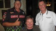 Gravedigger Dennis Anderson, Sam Schmidt and Kody Kohlman